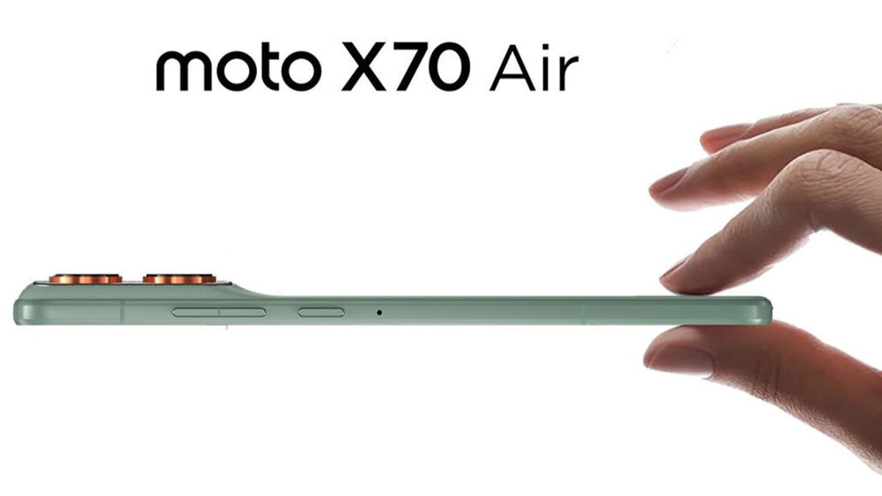 Motorola’dan rekor incelikte yeni telefon: X70 Air özellikleri ve detayları