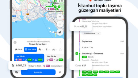 Yandex, İstanbul toplu taşıma fiyatlarını uygulamalarına ekledi