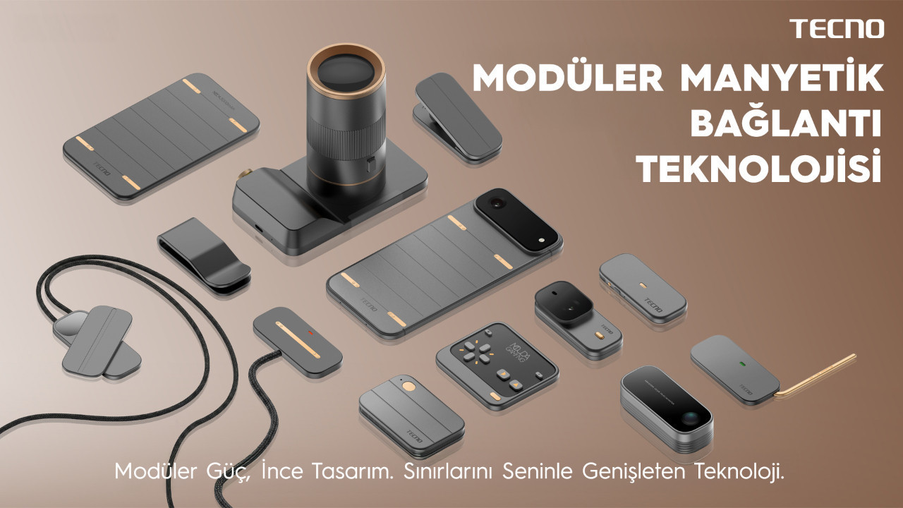 Akıllı telefonlarda donanım devri: Tecno’dan yeni modüler telefon