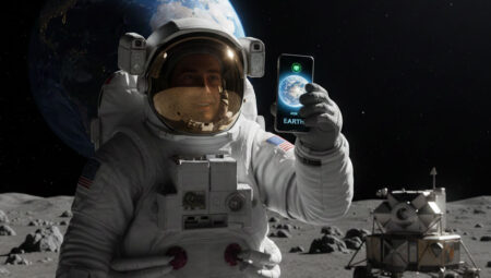 Astronotlar, Ay seyahatine kendi telefonlarıyla gidecek