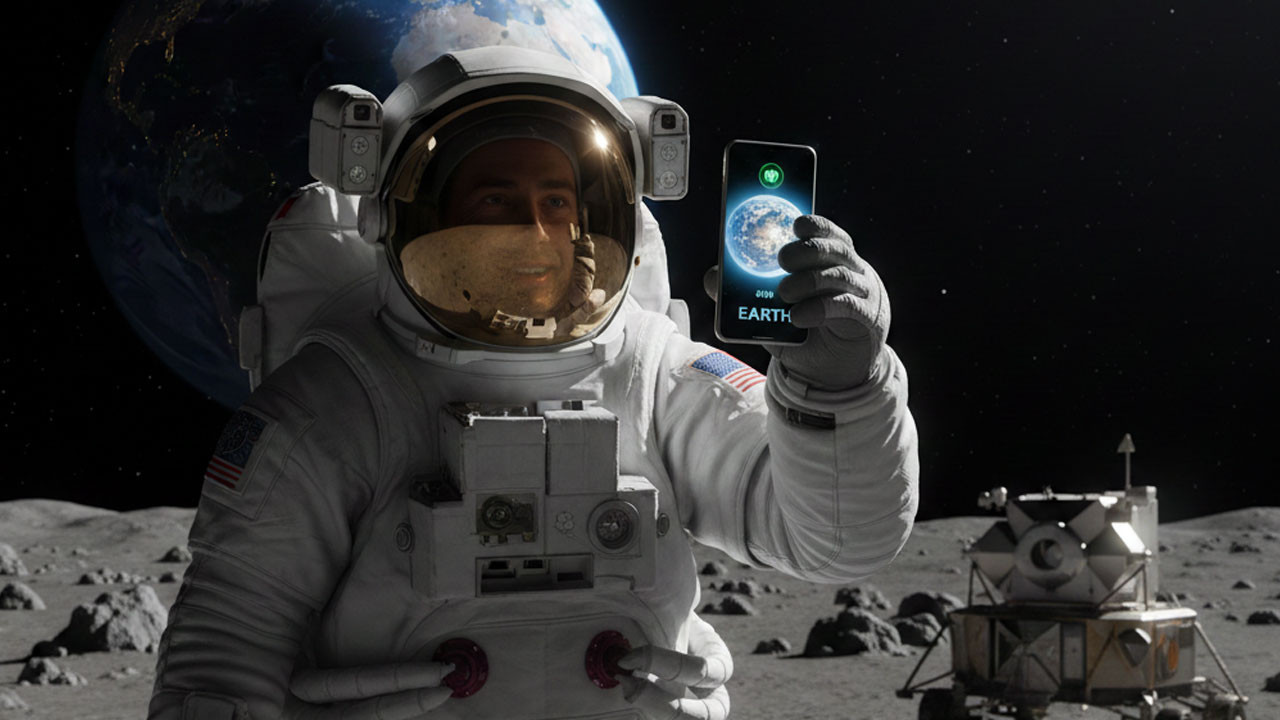 Astronotlar, Ay seyahatine kendi telefonlarıyla gidecek