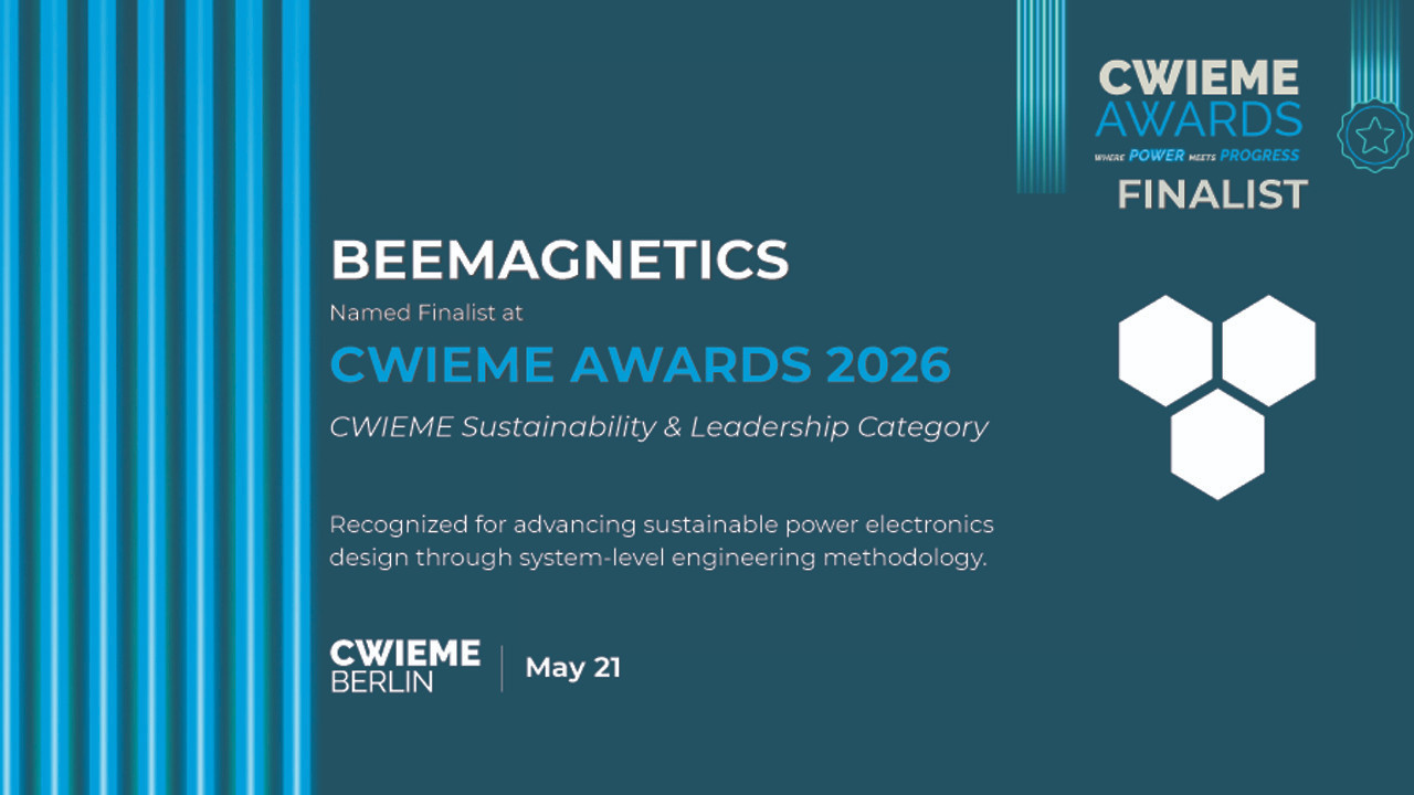 BeeMagnetics, CWIEME 2026 “Sürdürülebilirlik ve Liderlik” ödüllerinde finalist