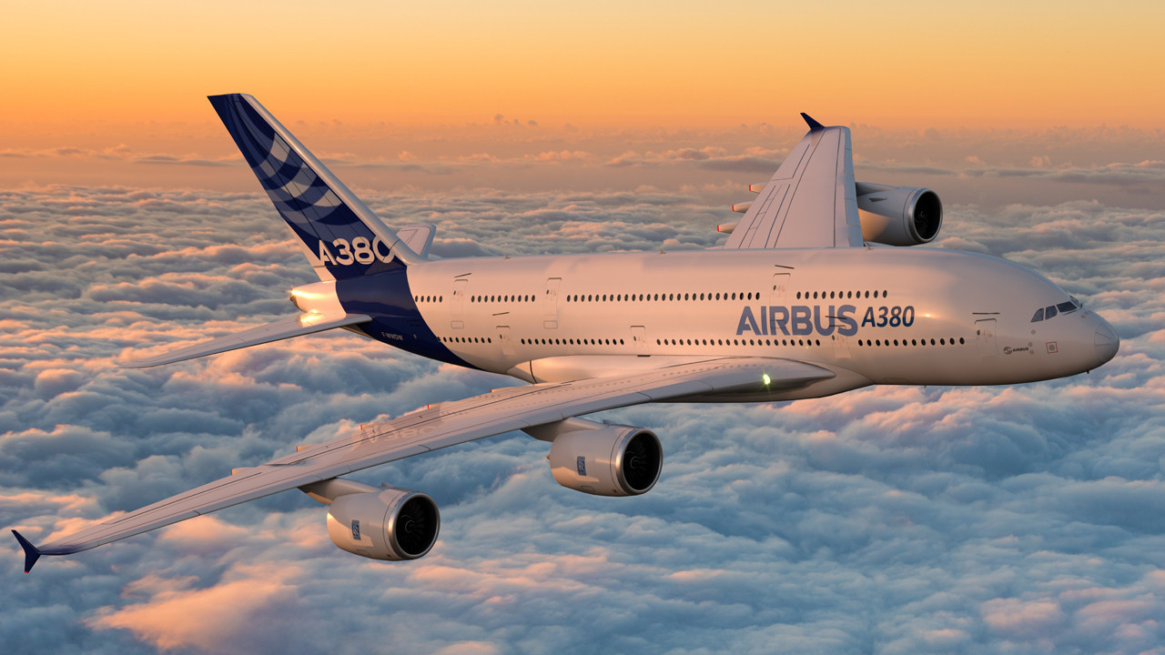 Dünyanın en büyük faal yolcu uçağı: Airbus A380 ne kadar büyük?