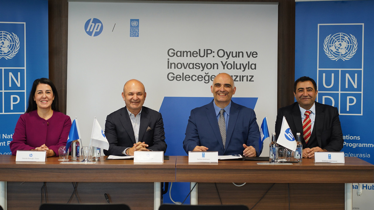 HP ve UNDP’den yeni iş birliği: Gençlerin dijital hünerleri geliştirilecek