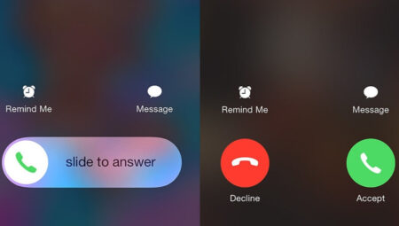 iPhone’da arama ekranı bazen kaydırmalı bazen butonlu: Pekala neye nazaran değişiyor?