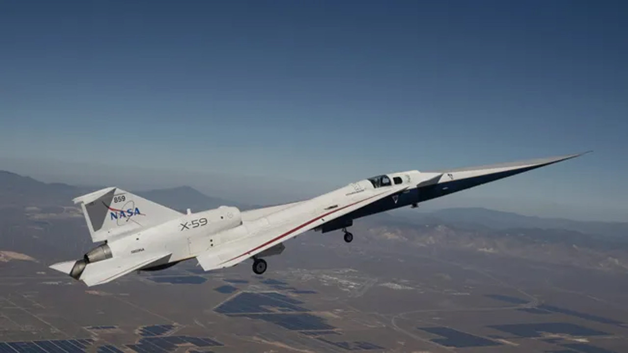 NASA’nın süpersonik jetinde şok arıza: Gökyüzünde yalnızca 9 dakika kalabildi
