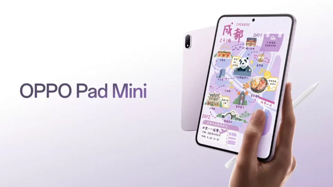 Snapdragon 8 Gen 5’li küçük tablet: Oppo Pad Küçük