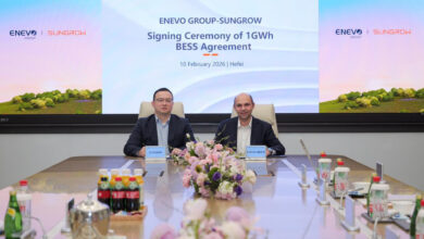 Sungrow, Avrupa’da 2 GWh kapasiteli güç depolama kontratı imzaladı