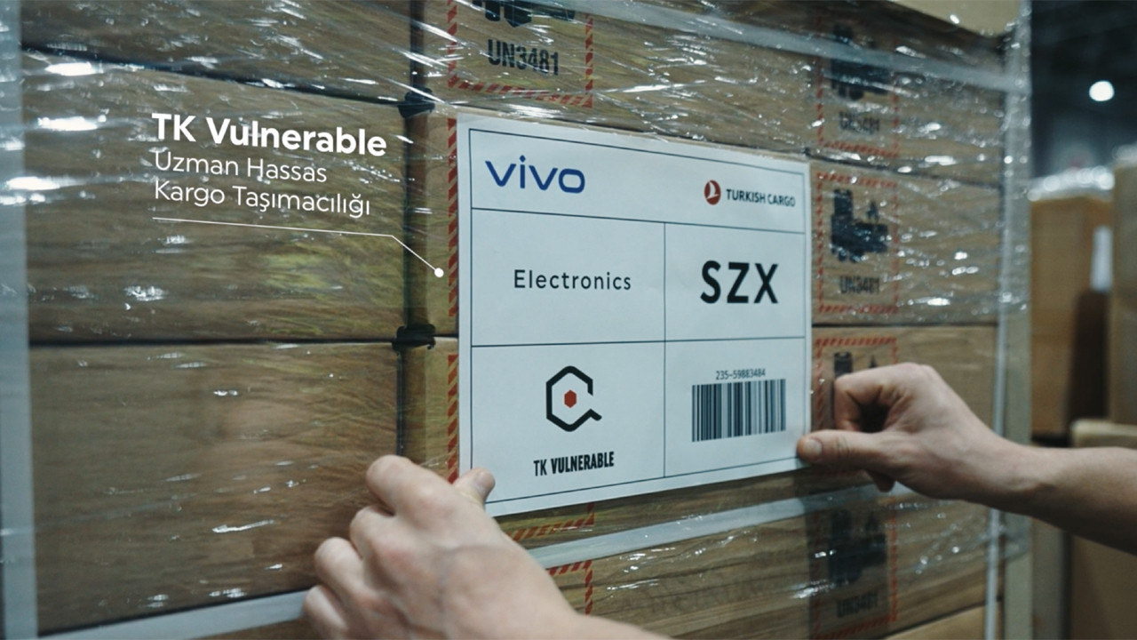 vivo’nun global teknoloji sevkiyatı Turkish Cargo’ya emanet